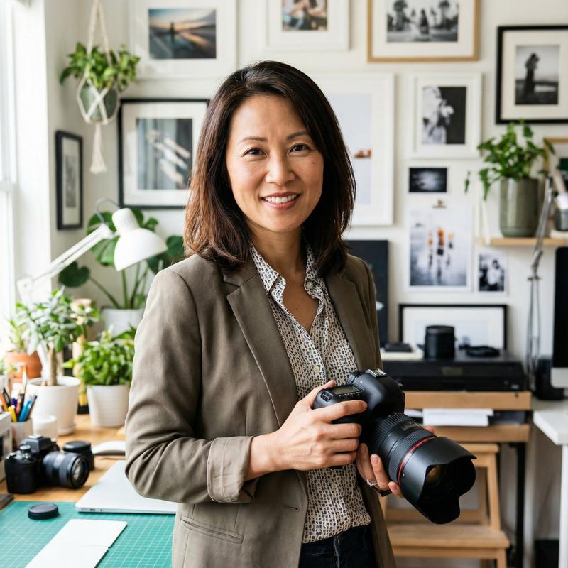 黄色仓库摄影师